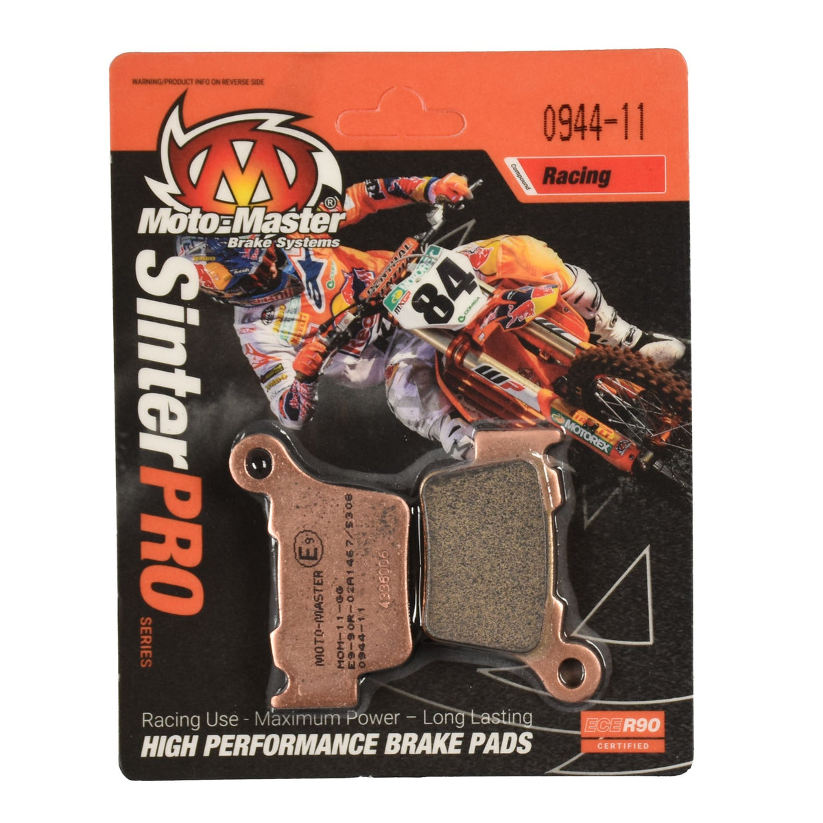Moto-Master Bremsbelag SinterPRO Racing GP ohne ABE (Art. m094411)