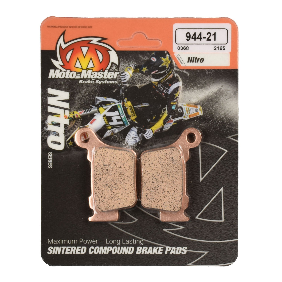 Moto-Master Bremsbelag Nitro ohne ABE (Art. m094421)