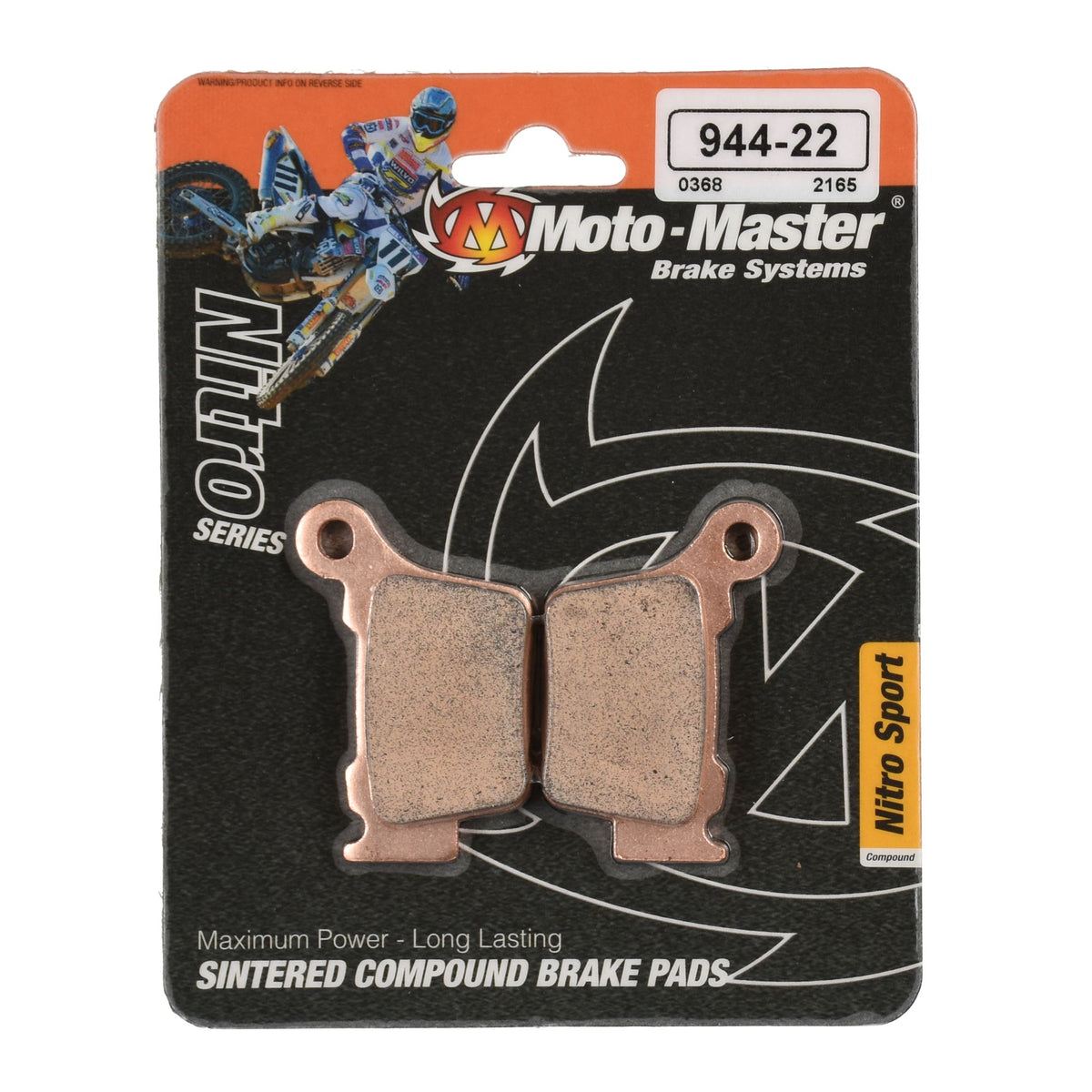 Moto-Master Bremsbelag Nitro Sport ohne ABE (Art. m094422)