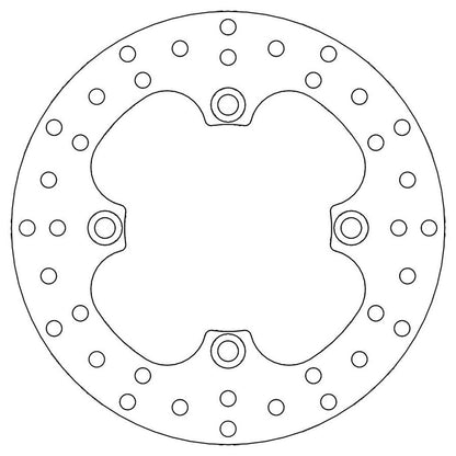 Moto-Master Bremsscheibe hinten starr mit ABE