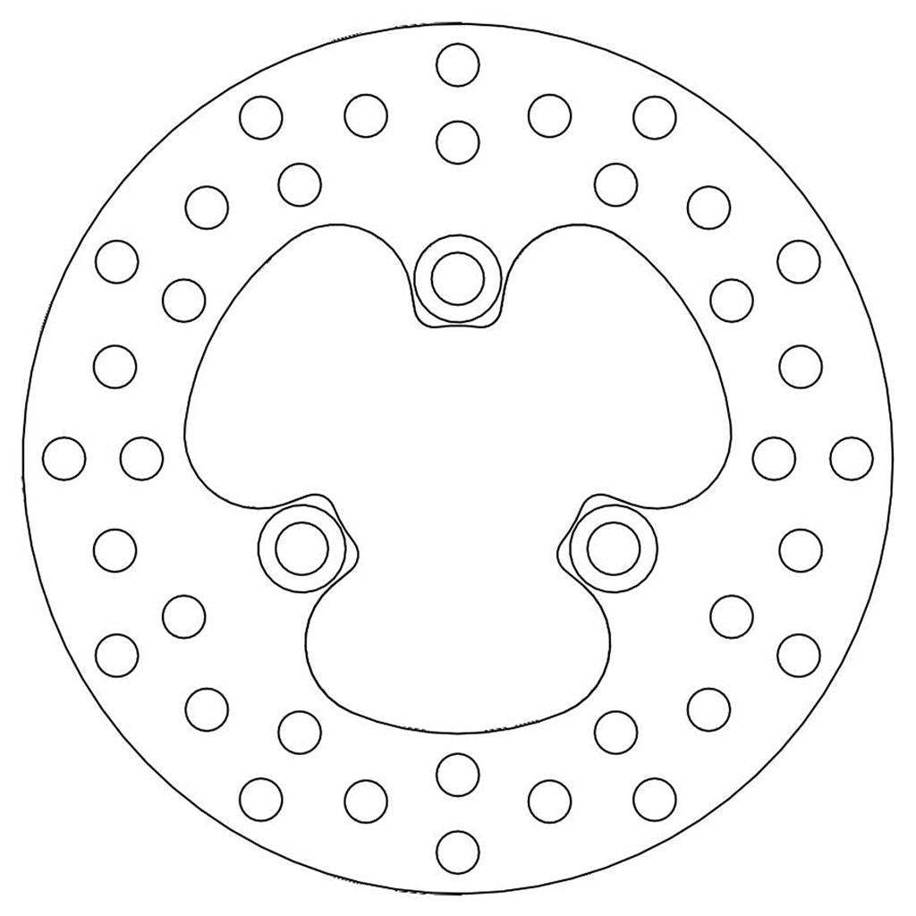 Moto-Master Bremsscheibe ATV vorn starr mit ABE Ø 174 mm | LK 72 mm