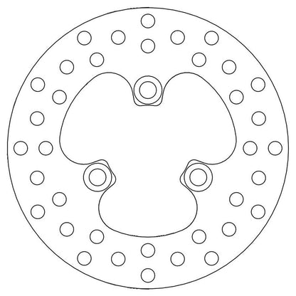 Moto-Master Bremsscheibe ATV vorn starr mit ABE Ø 174 mm | LK 72 mm