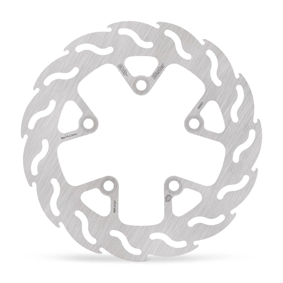 Moto-Master Bremsscheibe Flame hinten starr mit ABE Ø 240 mm | LK 110 mm
