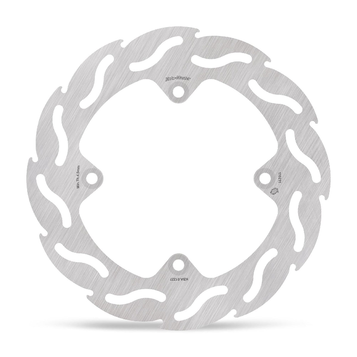 Moto-Master Bremsscheibe Flame hinten starr mit ABE Ø 220 mm | LK 125 mm (Art. m110211)