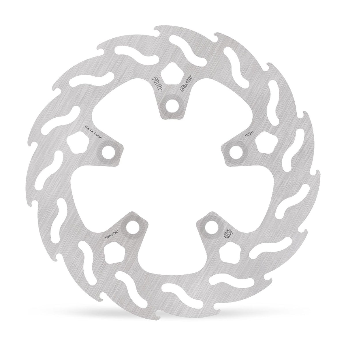 Moto-Master Bremsscheibe Flame hinten starr mit ABE Ø 230 mm | LK 104 mm