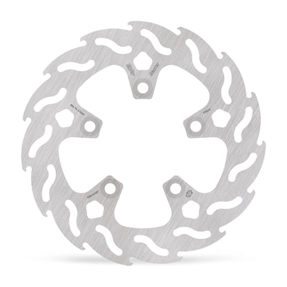 Moto-Master Bremsscheibe Flame hinten starr mit ABE Ø 230 mm | LK 104 mm