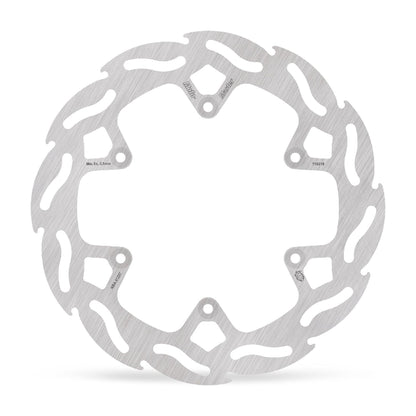 Moto-Master Bremsscheibe Flame hinten rechts starr mit ABE Ø 220 mm | LK 125 mm