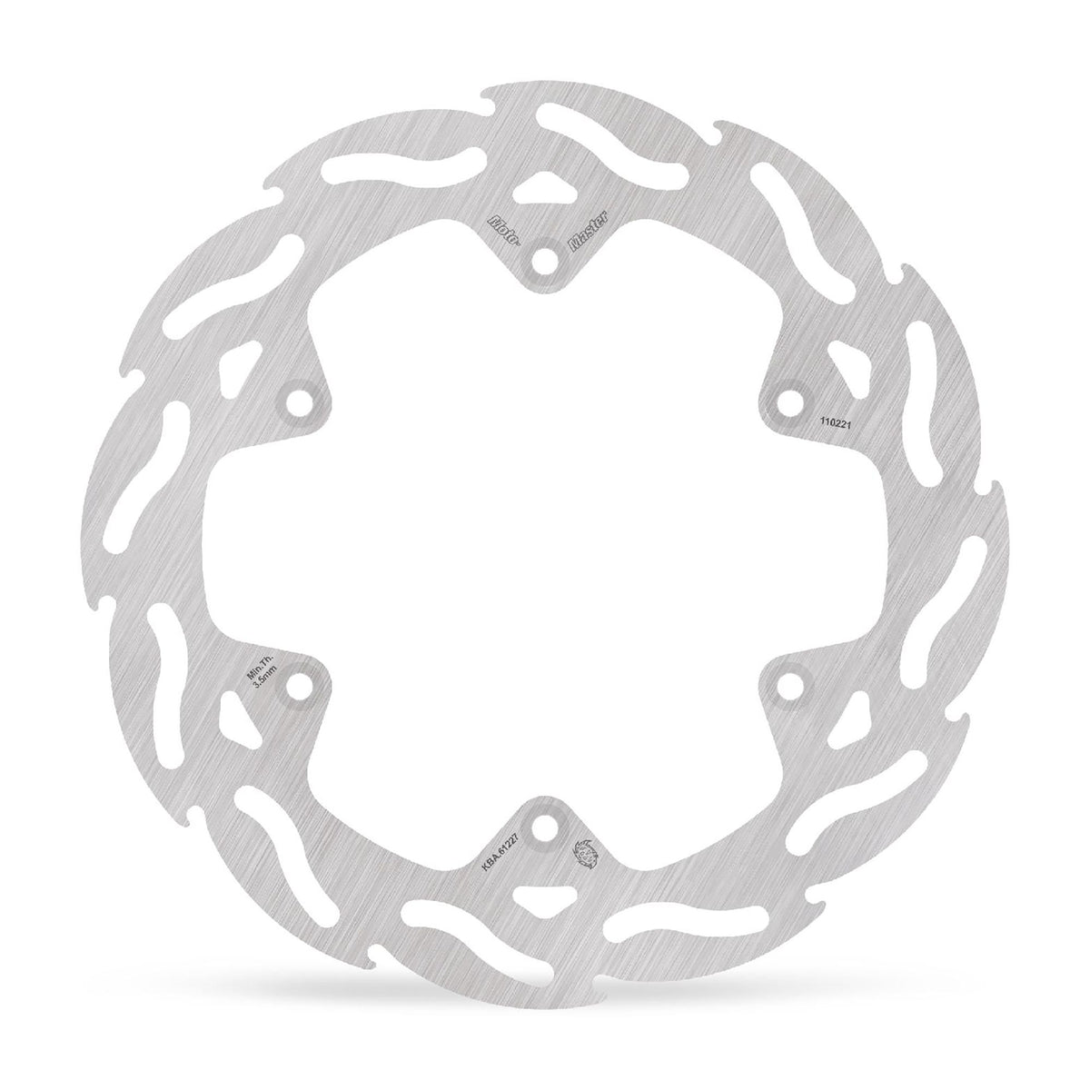 Moto-Master Bremsscheibe Flame hinten starr mit ABE Ø 220 mm | LK 134 mm