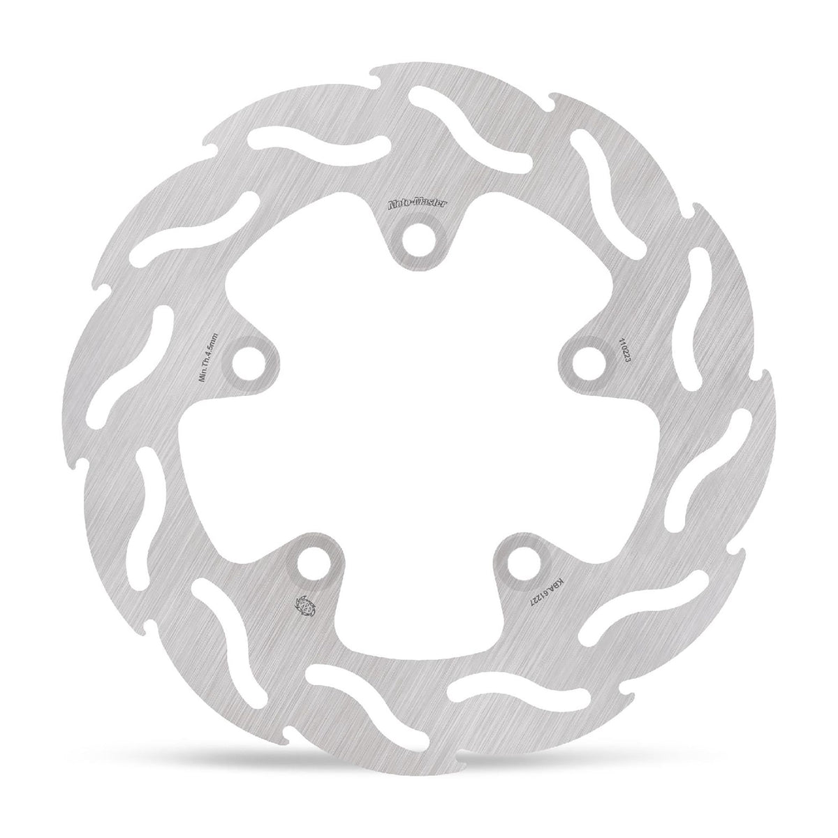 Moto-Master Bremsscheibe Flame hinten starr mit ABE Ø 220 mm | LK 110 mm