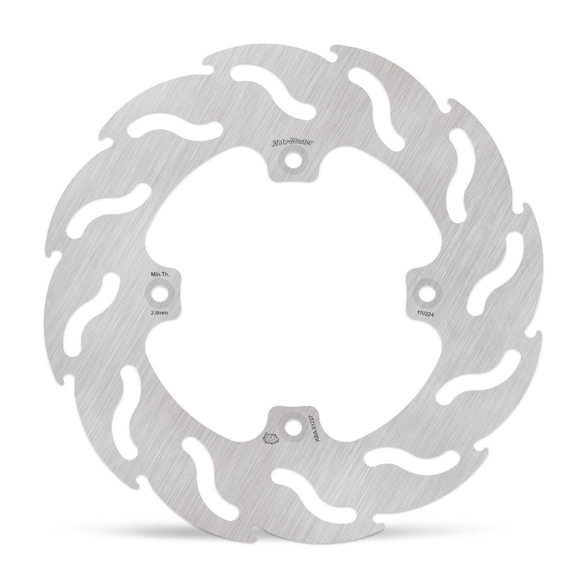 Moto-Master Bremsscheibe Flame hinten starr mit ABE Ø 190 mm | LK 100 mm (Art. m110224)