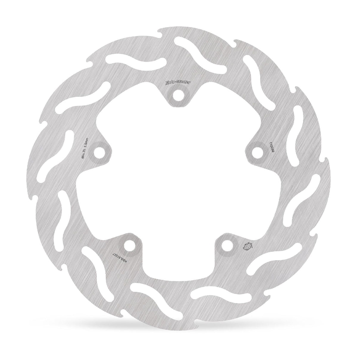 Moto-Master Bremsscheibe Flame hinten starr mit ABE Ø 220 mm | LK 120 mm (Art. m110260)