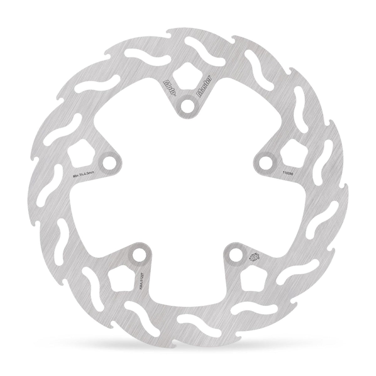 Moto-Master Bremsscheibe Flame hinten starr mit ABE Ø 245 mm | LK 125 mm (Art. m110280)