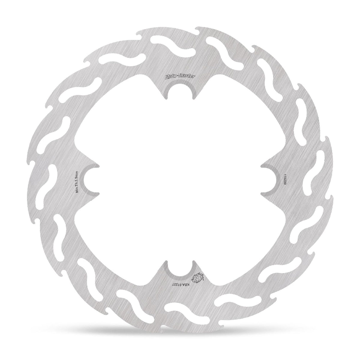 Moto-Master Bremsscheibe Flame hinten starr mit ABE Ø 240 mm | LK 130 mm (Art. m110299)