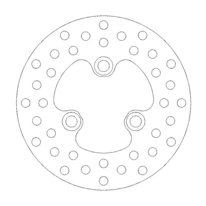 Moto-Master Bremsscheibe ATV vorn starr mit ABE Ø 160 mm | LK 68 mm
