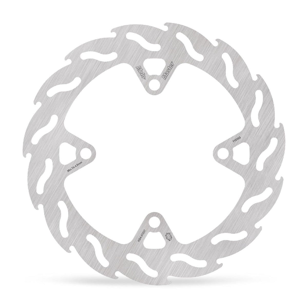 Moto-Master Bremsscheibe Flame hinten starr mit ABE Ø 250 mm | LK 130 mm (Art. m110305)