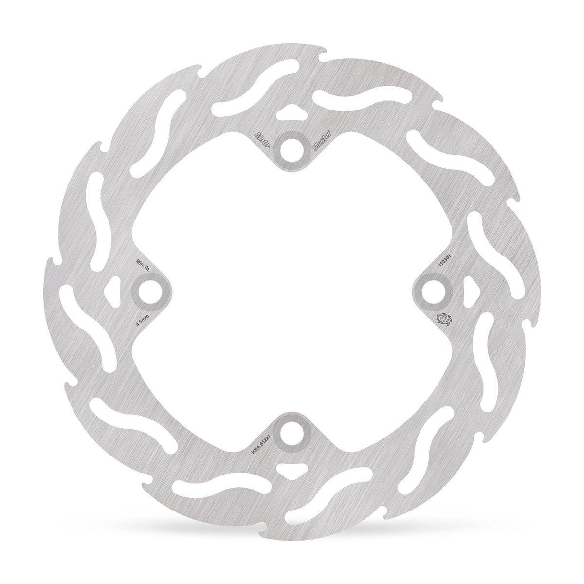 Moto-Master Bremsscheibe Flame hinten starr mit ABE Ø 220 mm | LK 125 mm (Art. m110309)