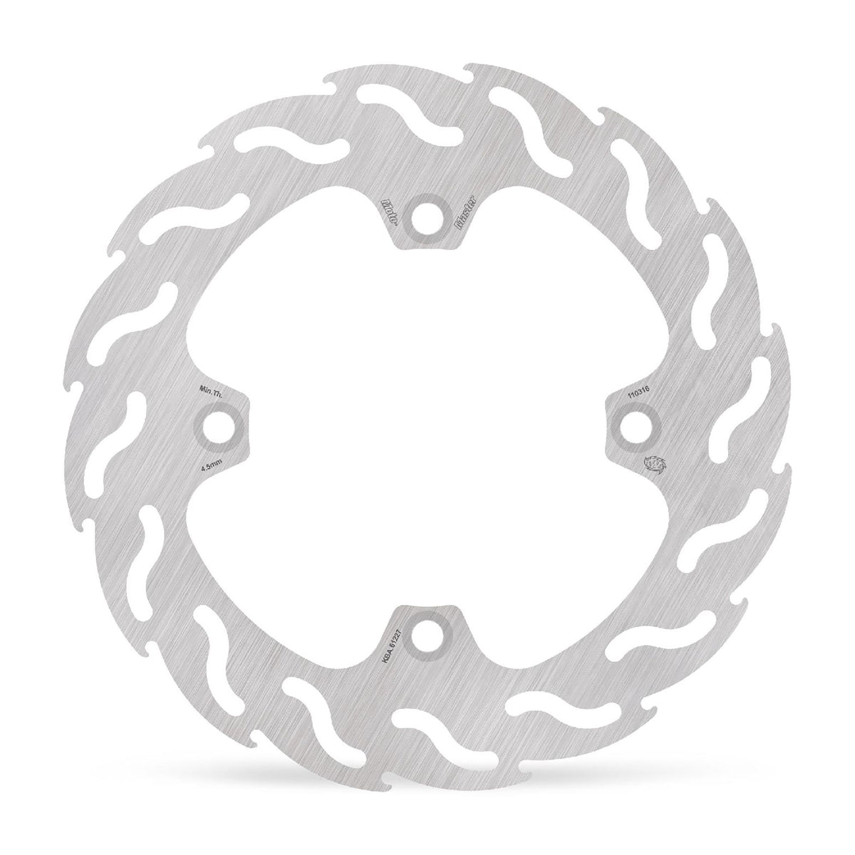 Moto-Master Bremsscheibe Flame hinten starr mit ABE Ø 240 mm | LK 136 mm (Art. m110316)