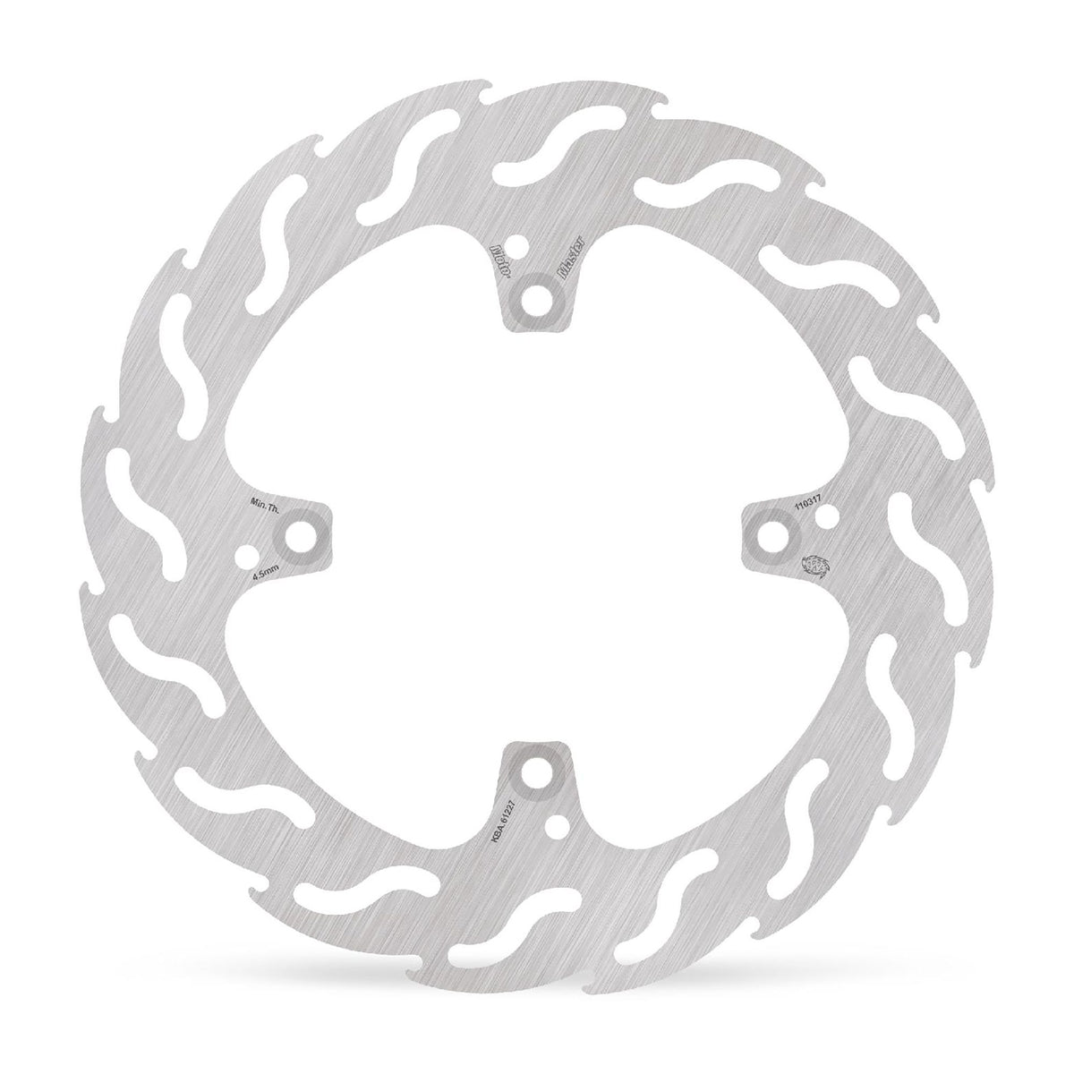 Moto-Master Bremsscheibe Flame hinten starr mit ABE Ø 245 mm | LK 125 mm (Art. m110317)