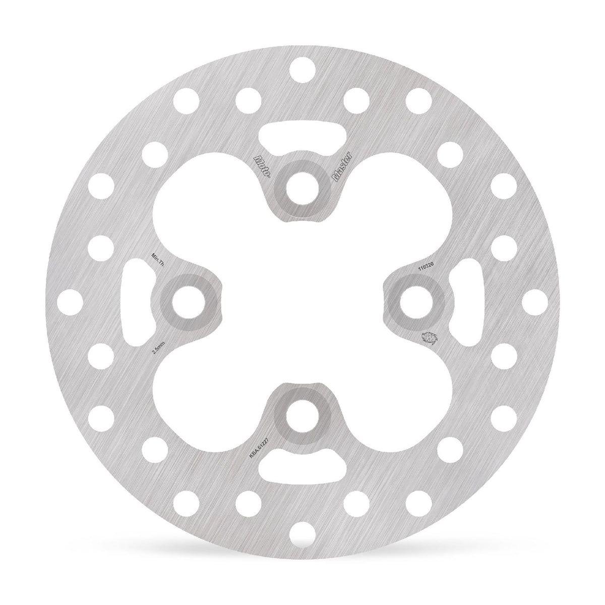 Moto-Master Bremsscheibe ATV vorn starr mit ABE Ø 163 mm | LK 72 mm