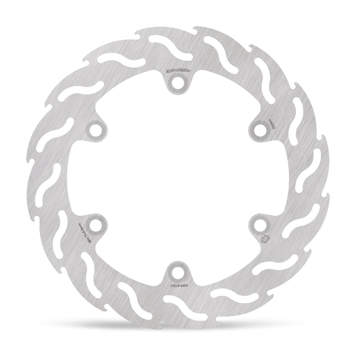 Moto-Master Bremsscheibe Flame hinten starr mit ABE Ø 260 mm | LK 161 mm