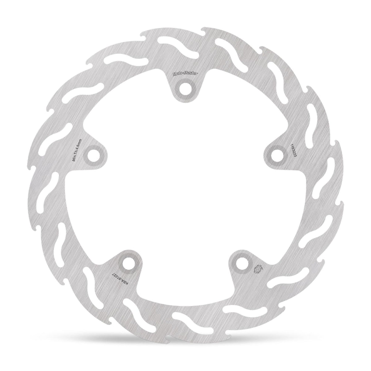 Moto-Master Bremsscheibe Flame hinten starr mit ABE Ø 265 mm | LK 160 mm (Art. m110323)