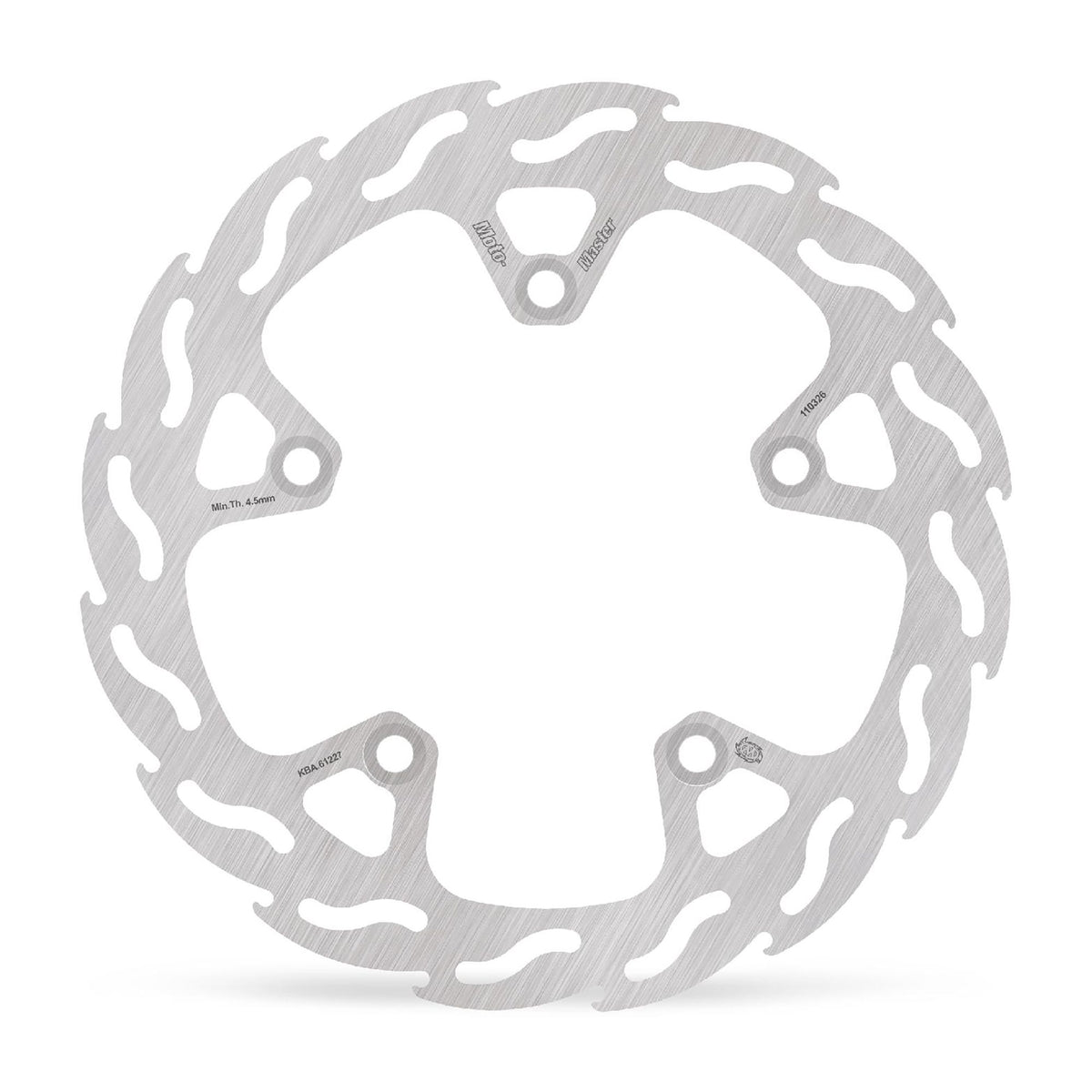 Moto-Master Bremsscheibe Flame vorn starr mit ABE Ø 260 mm | LK 142 mm (Art. m110326)