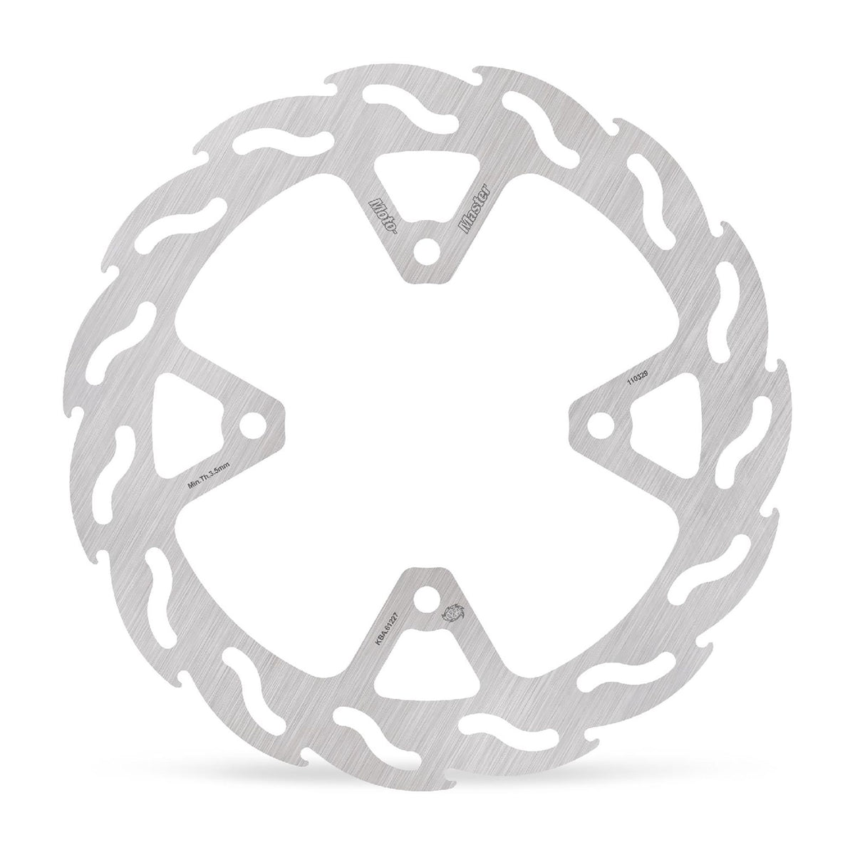 Moto-Master Bremsscheibe Flame hinten starr mit ABE Ø 240 mm | LK 114 mm