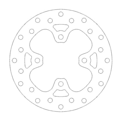 Moto-Master Bremsscheibe ATV vorn starr mit ABE Ø 180 mm | LK 82,5 mm