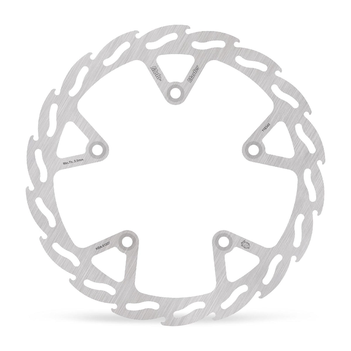 Moto-Master Bremsscheibe Flame hinten starr mit ABE Ø 294 mm | LK 160 mm