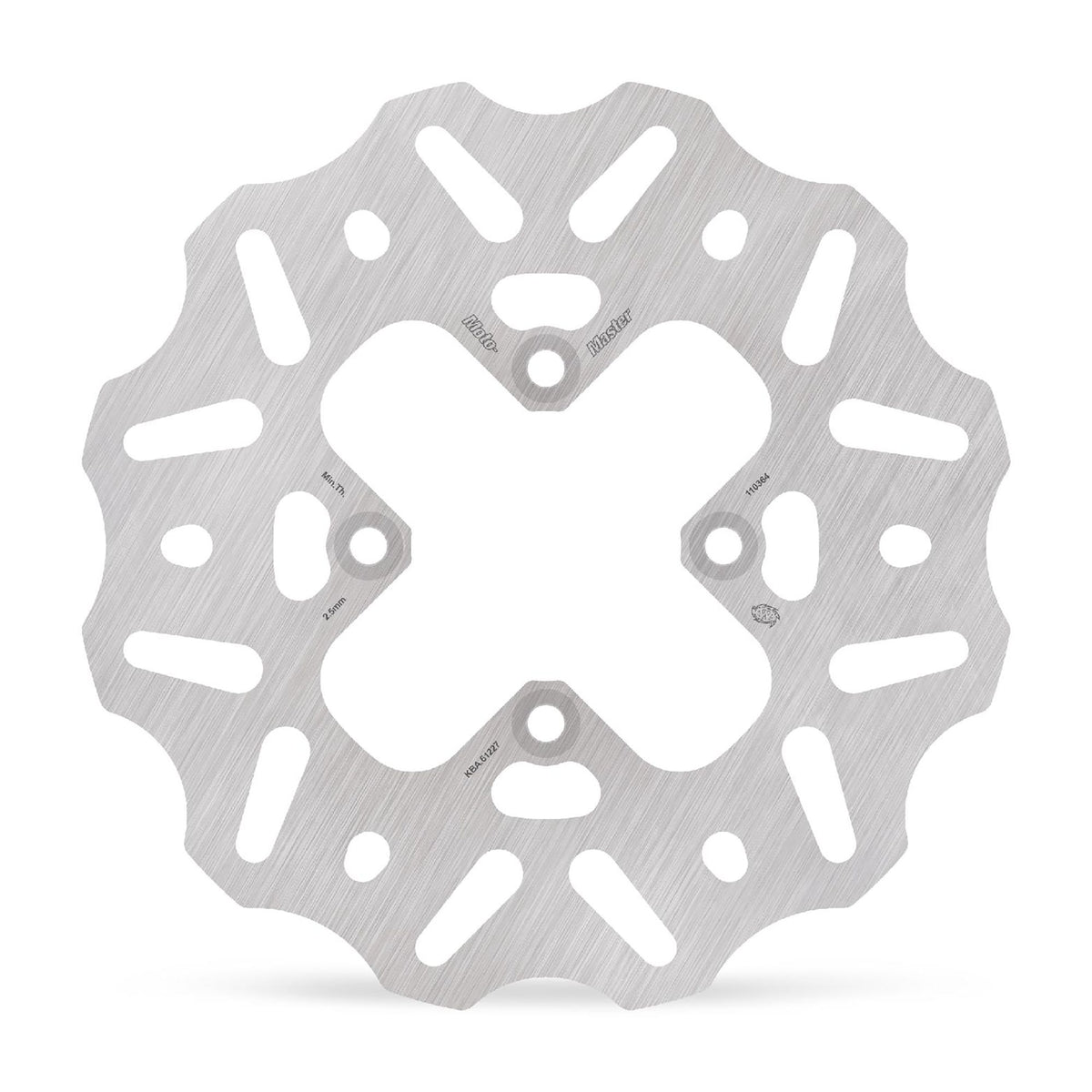Moto-Master Bremsscheibe Nitro hinten starr mit ABE Ø 160 mm | LK 60 mm