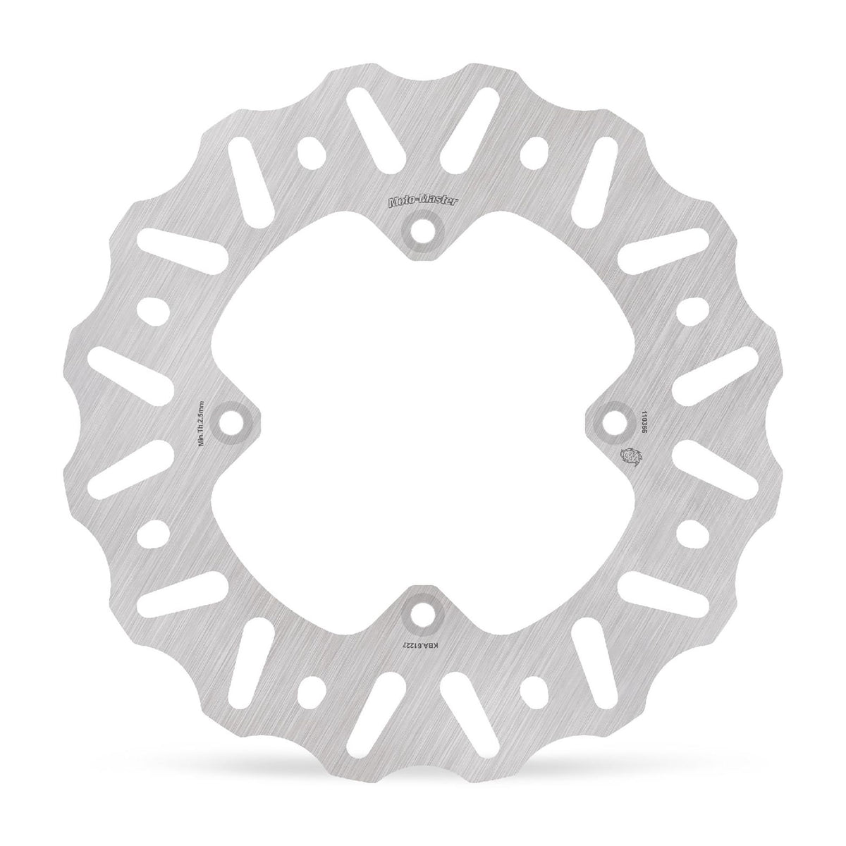 Moto-Master Bremsscheibe Nitro hinten starr mit ABE Ø 190 mm | LK 100 mm