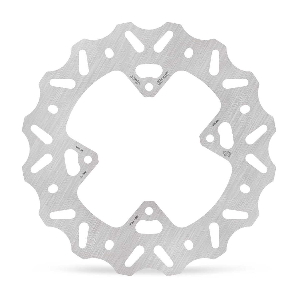 Moto-Master Bremsscheibe Nitro vorn starr mit ABE Ø 220 mm | LK 106 mm