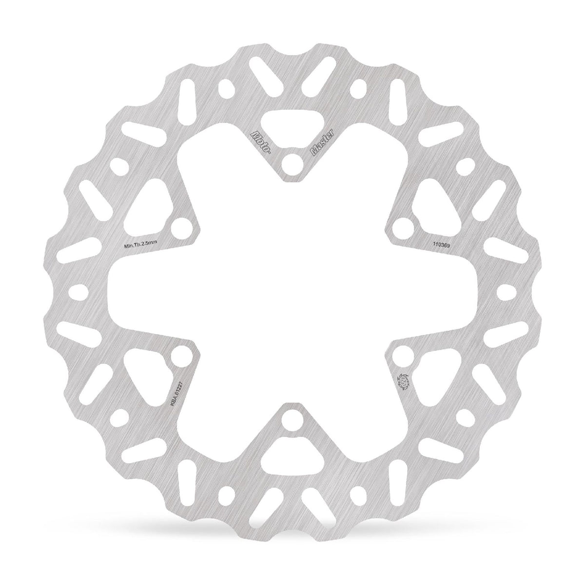 Moto-Master Bremsscheibe Nitro vorn starr mit ABE Ø 220 mm | LK 112 mm