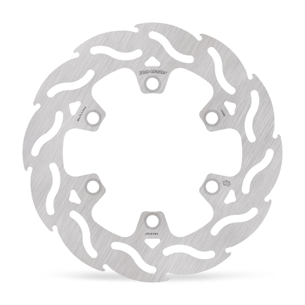 Moto-Master Bremsscheibe Flame hinten starr mit ABE Ø 220 mm | LK 116 mm (Art. m110385)