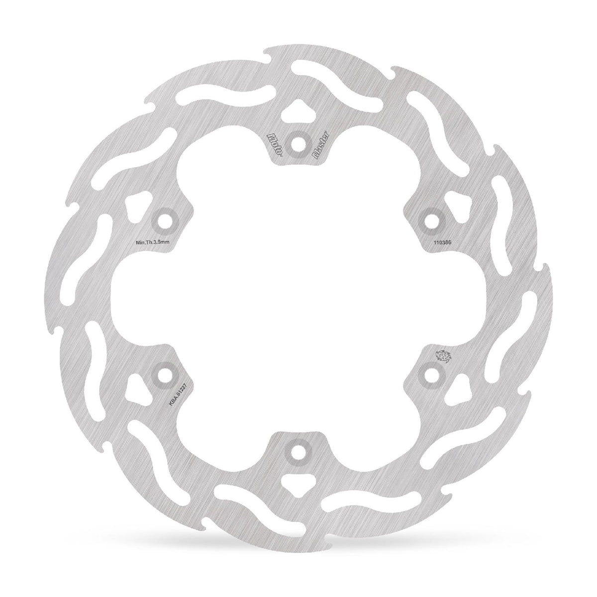 Moto-Master Bremsscheibe Flame hinten starr mit ABE Ø 220 mm | LK 133 mm (Art. m110386)
