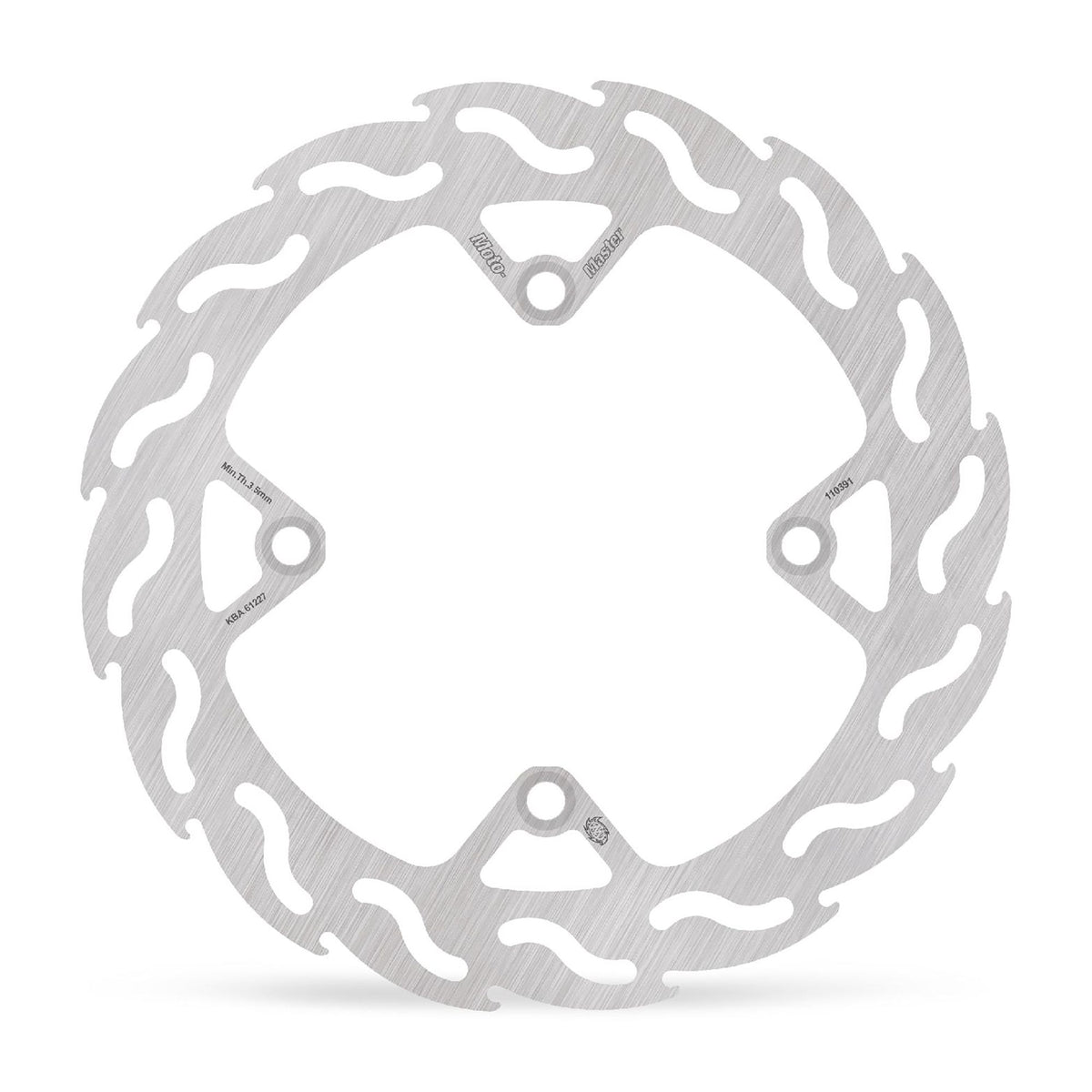 Moto-Master Bremsscheibe Flame hinten starr mit ABE Ø 240 mm | LK 130 mm (Art. m110391)