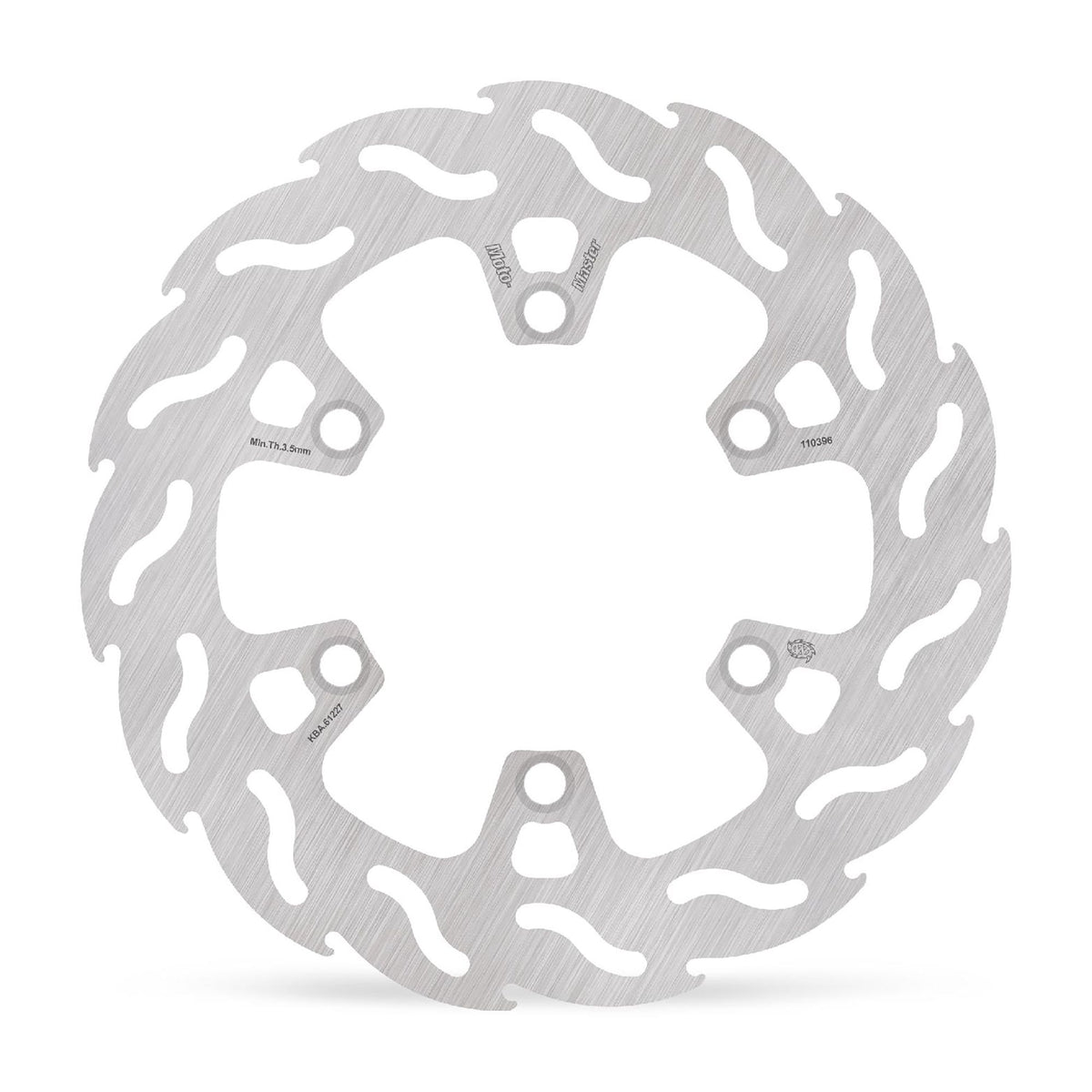 Moto-Master Bremsscheibe Flame hinten starr mit ABE Ø 230 mm | LK 116 mm