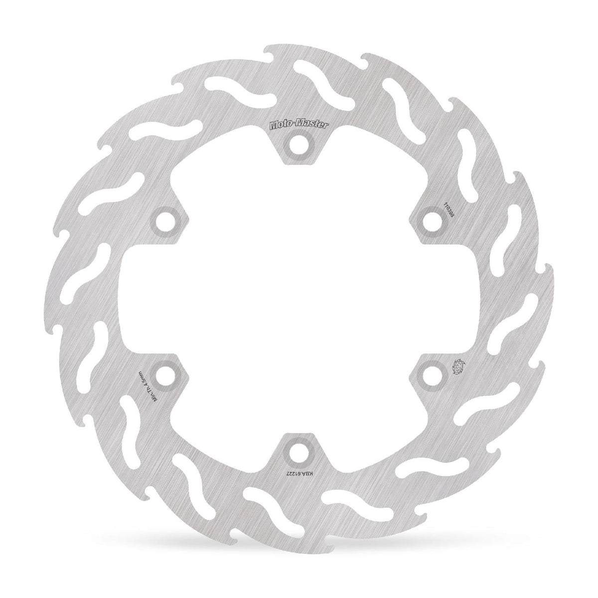 Moto-Master Bremsscheibe Flame vorn rechts starr mit ABE Ø 276 mm | LK 166 mm (Art. m110398)