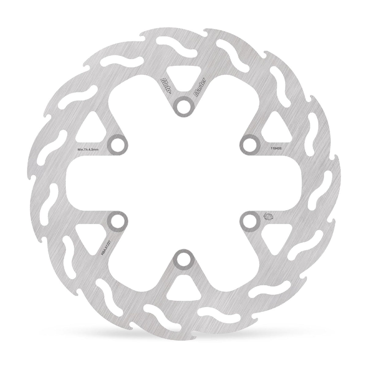 Moto-Master Bremsscheibe Flame hinten starr mit ABE Ø 240 mm | LK 116 mm