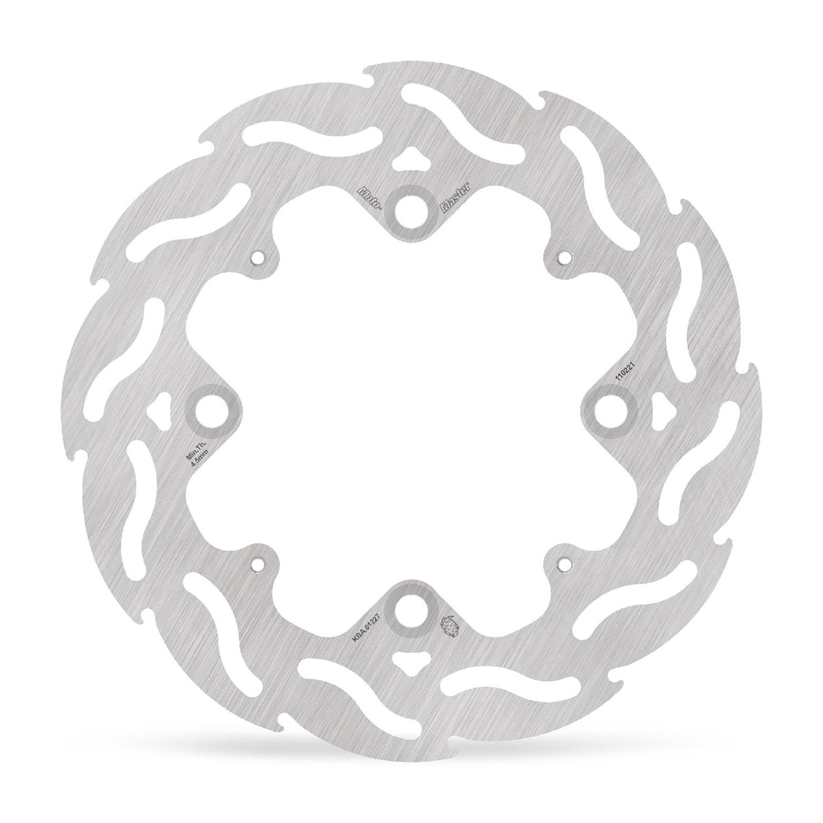 Moto-Master Bremsscheibe Flame hinten starr mit ABE Ø 220 mm | LK 125 mm (Art. m110412)