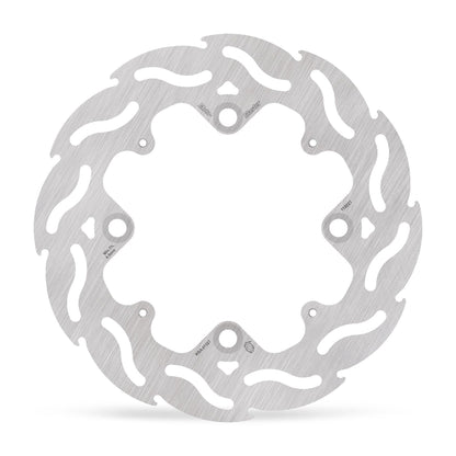 Moto-Master Bremsscheibe Flame hinten starr mit ABE Ø 220 mm | LK 125 mm (Art. m110412)