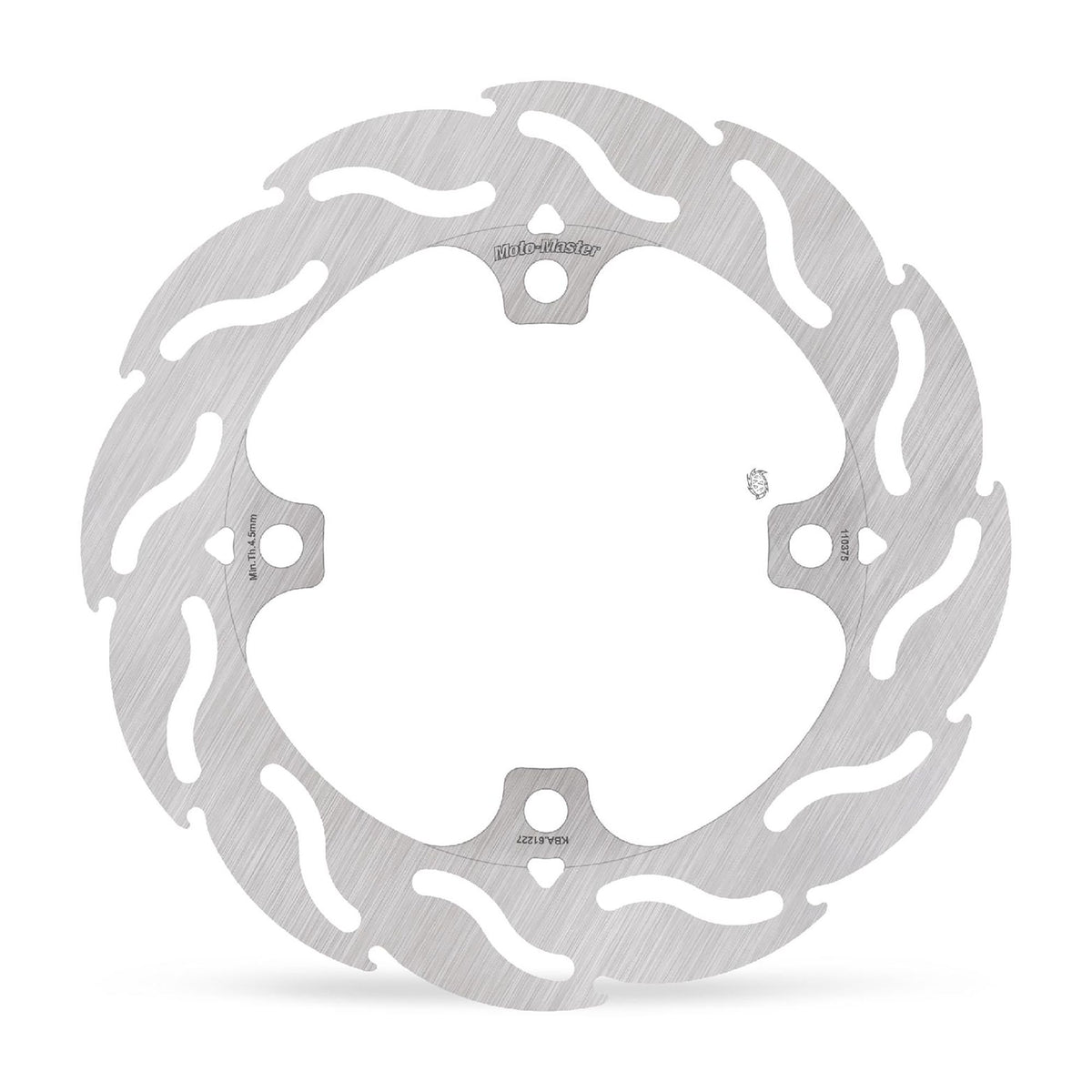 Moto-Master Bremsscheibe Flame hinten starr mit ABE Ø 220 mm | LK 125 mm (Art. m110414)