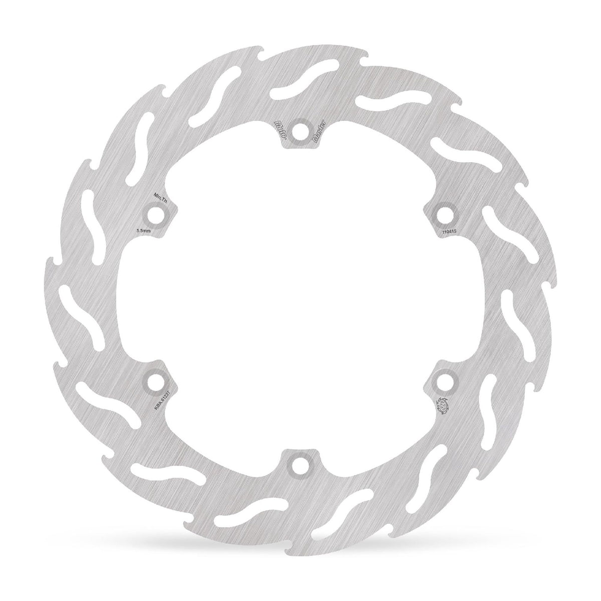 Moto-Master Bremsscheibe Flame hinten starr mit ABE Ø 316 mm | LK 205 mm