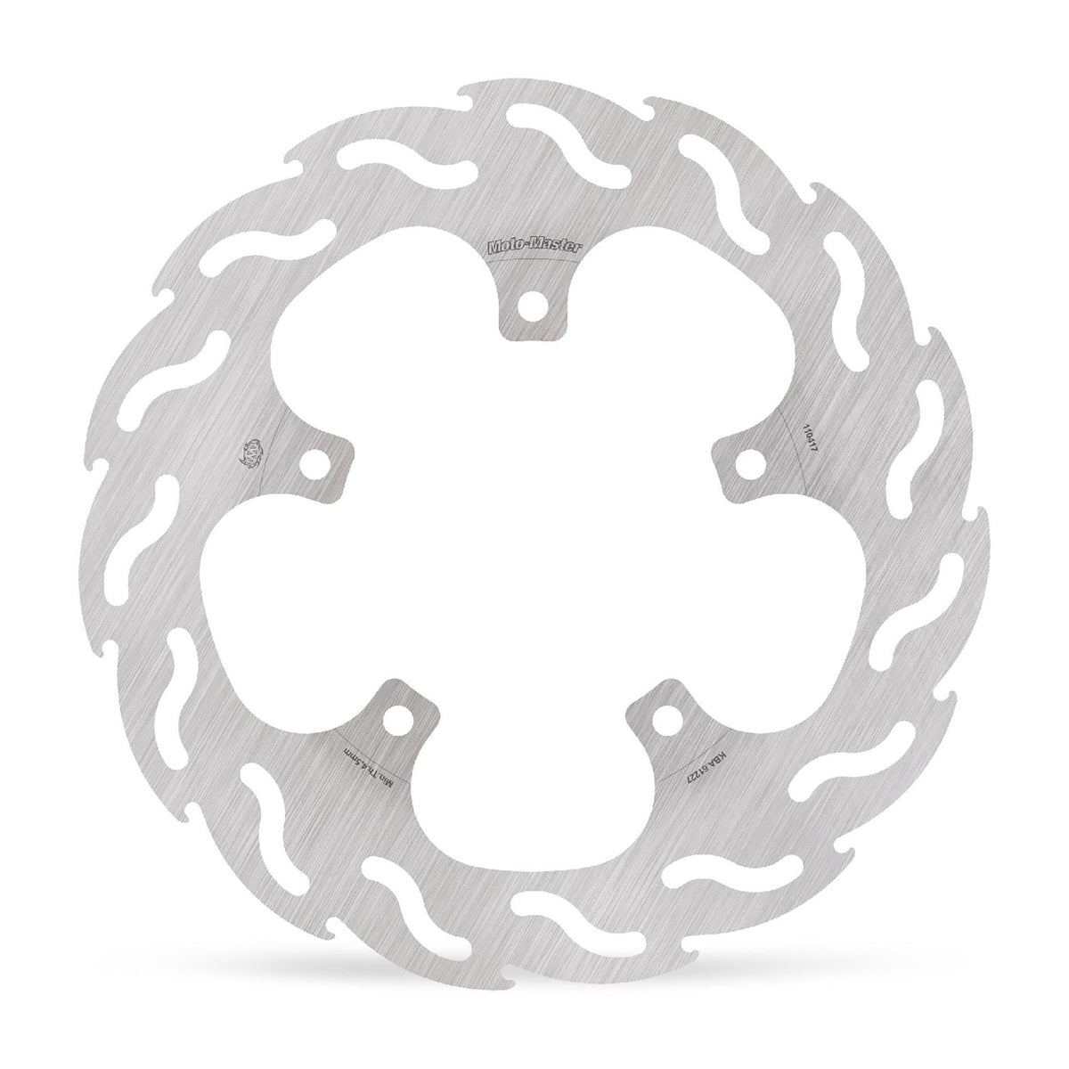 Moto-Master Bremsscheibe Flame hinten starr mit ABE Ø 240 mm | LK 120 mm (Art. m110417)