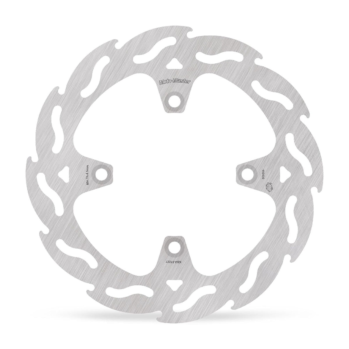 Moto-Master Bremsscheibe Flame hinten starr mit ABE Ø 255 mm | LK 125 mm (Art. m110430)