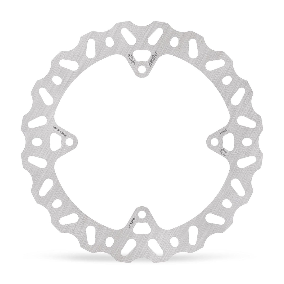 Moto-Master Bremsscheibe Nitro hinten starr mit ABE Ø 210 mm | LK 125 mm