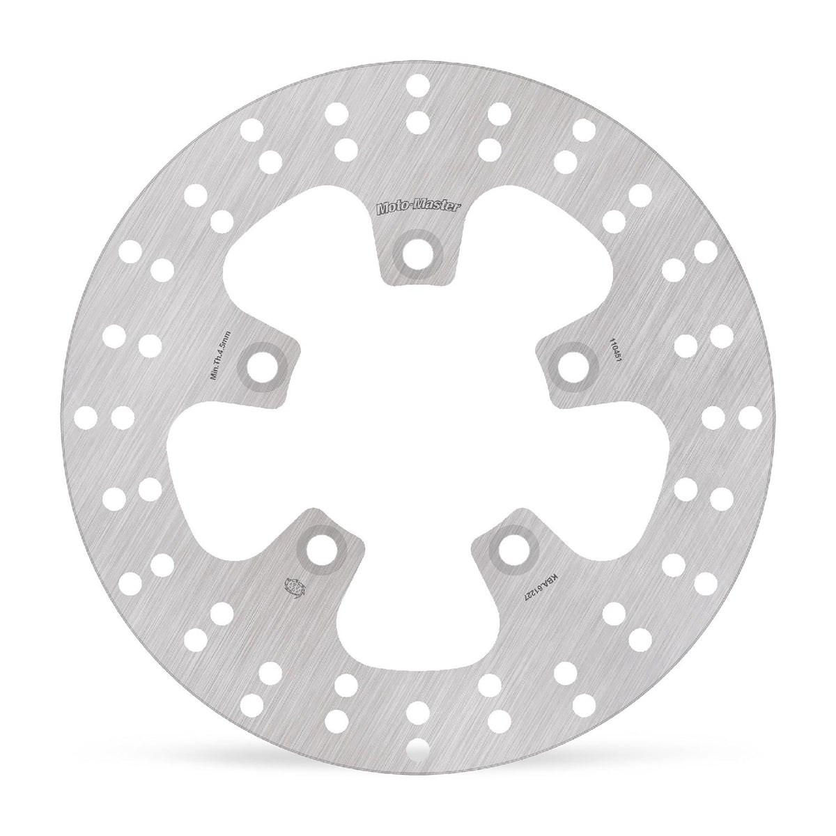 Moto-Master Bremsscheibe Halo hinten starr mit ABE Ø 240 mm | LK 110 mm