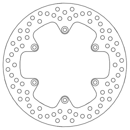 Moto-Master Bremsscheibe Halo hinten starr mit ABE Ø 220 mm | LK 125 mm (Art. m110458)