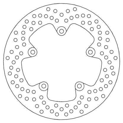 Moto-Master Bremsscheibe Halo hinten starr mit ABE Ø 240 mm | LK 125 mm (Art. m110464)