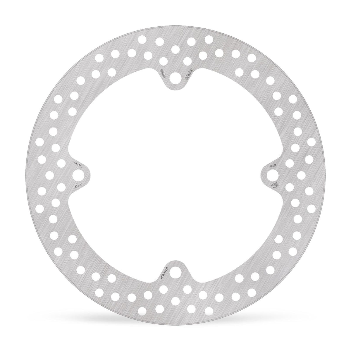 Moto-Master Bremsscheibe Halo hinten starr mit ABE Ø 256 mm | LK 166 mm